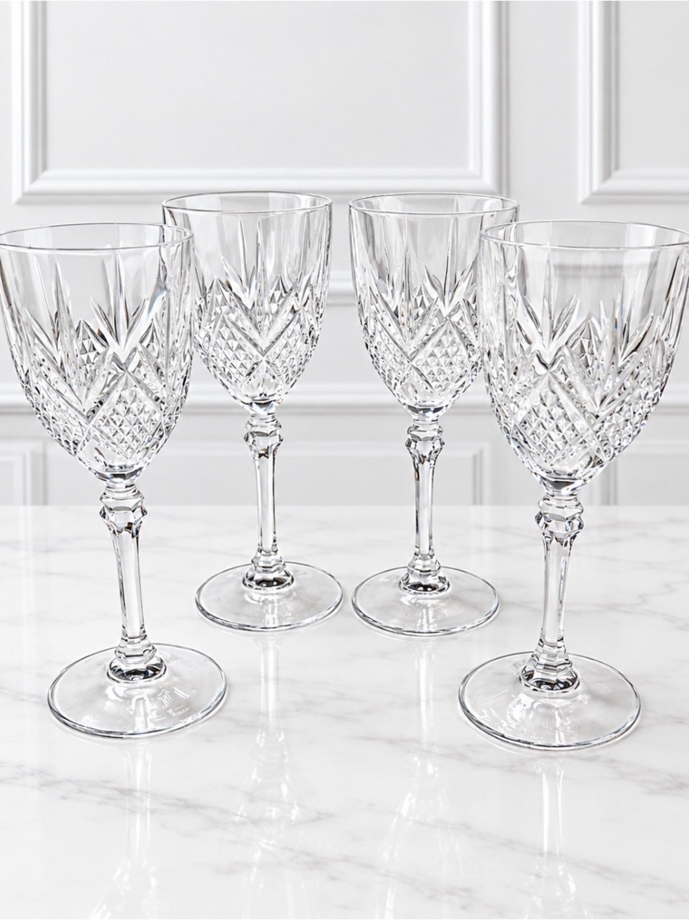 Fontenay by Cristal D’Arques - Durand Stemmed Wine Glasses (Set of 4)